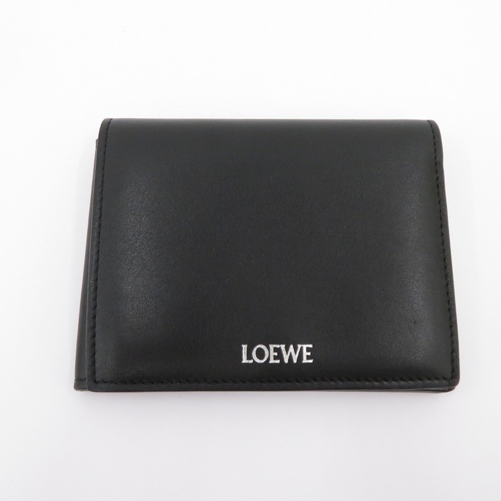 Loewe Folded Wallet Bi Fold Black